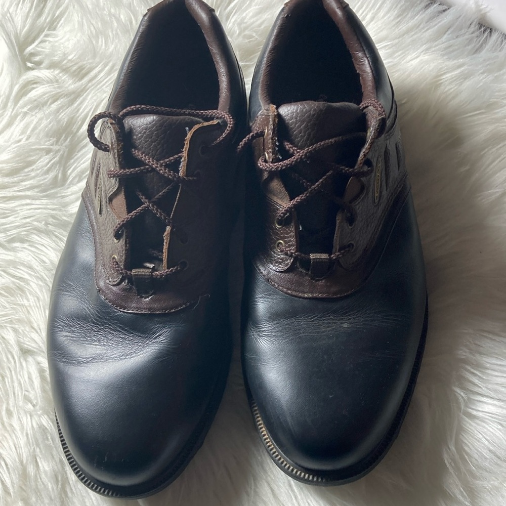 FootJoy dress shoes golfing, with golfing cleets